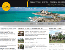 Tablet Screenshot of notaires-saint-malo.com